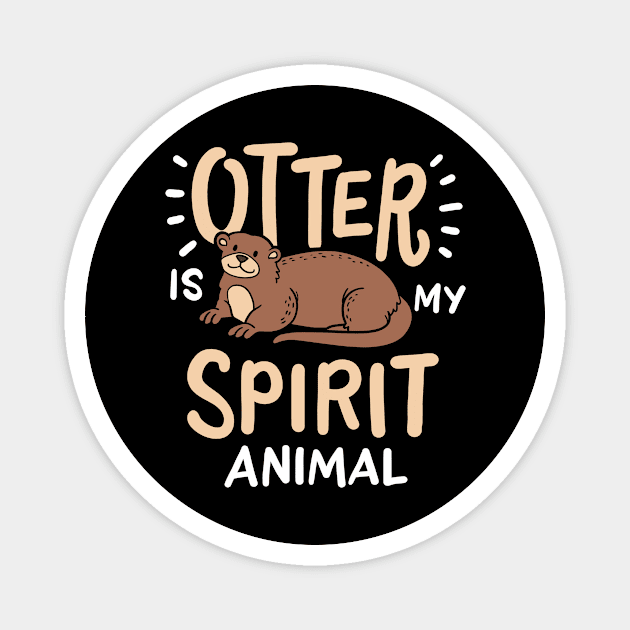 Otters Magnet by KAWAIITEE